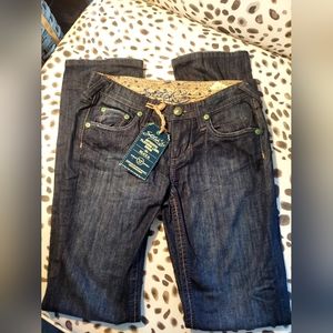 Stitch's Women's Low-rise Bootcut Slender Bluejeans Size 27 Never Worn